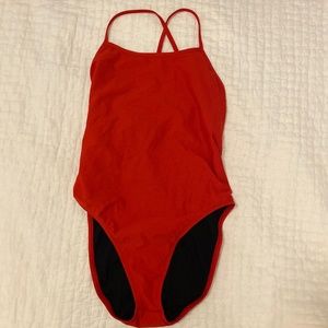 Jolyn Onesie- Red Brandon